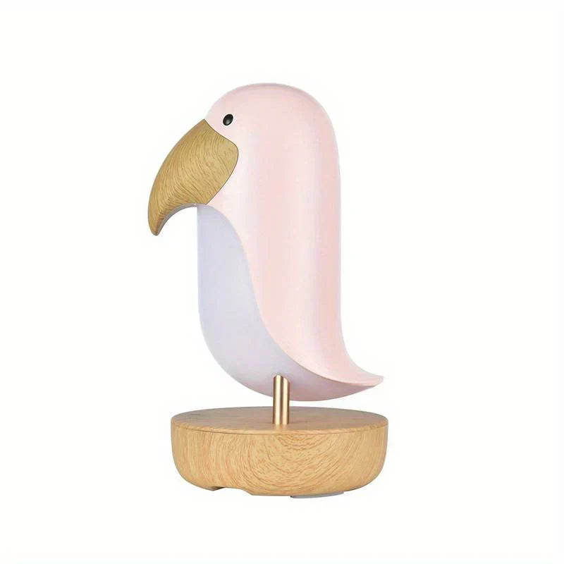 Speelse Oplaadbare Vogel Nachtlamp voor Sfeer