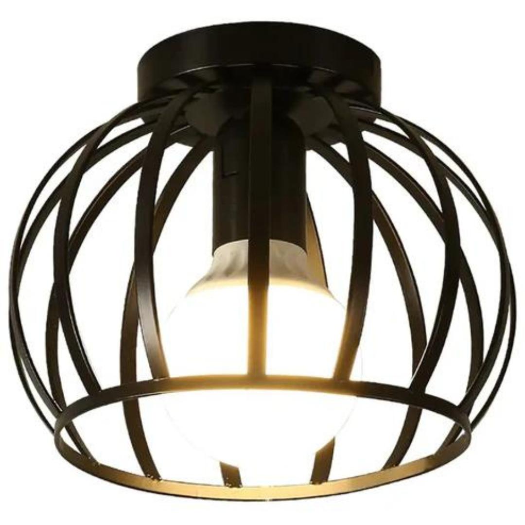 Industriële Plafondlamp met Open Ontwerp