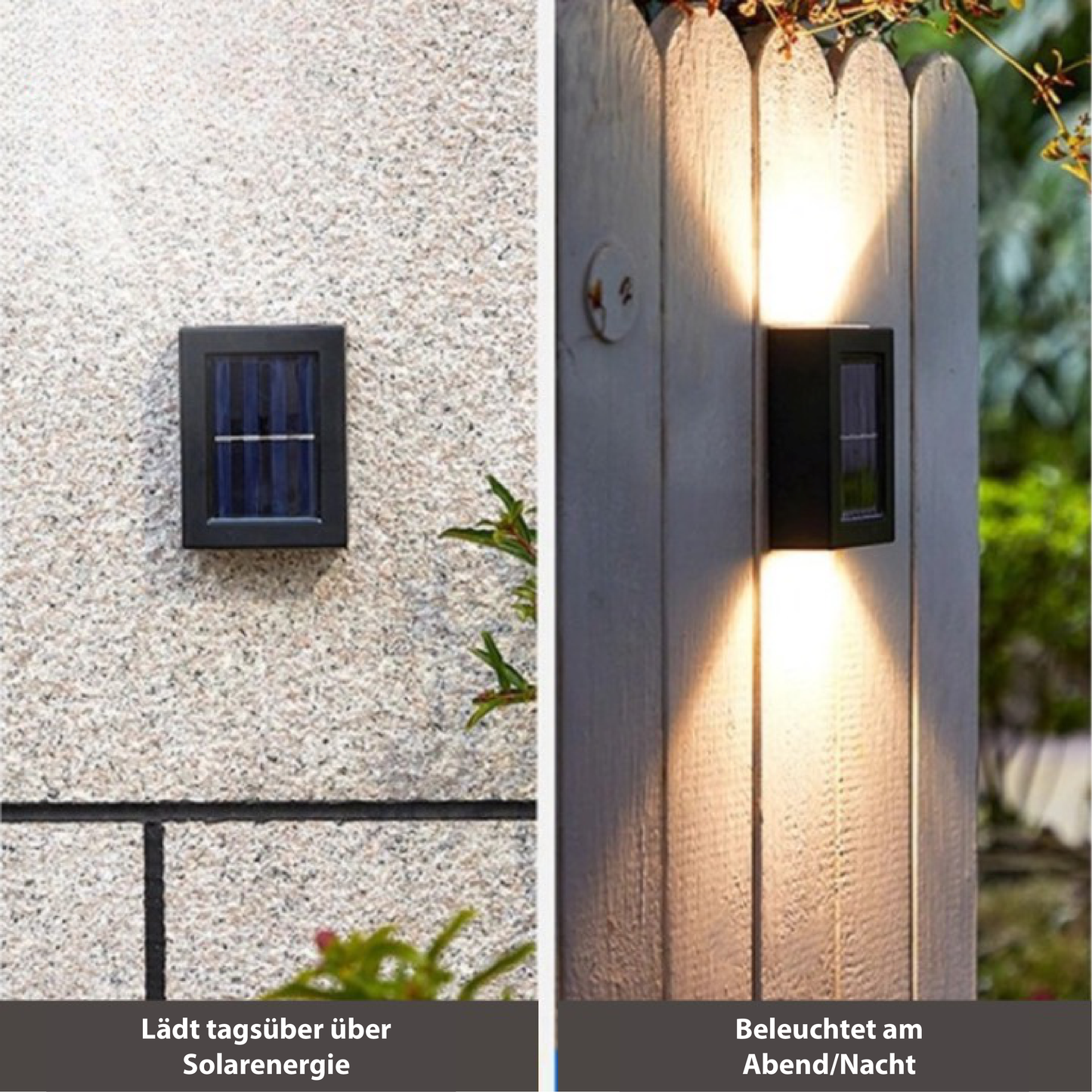 Stijlvolle Zonne-LED Wandlampen voor Buiten