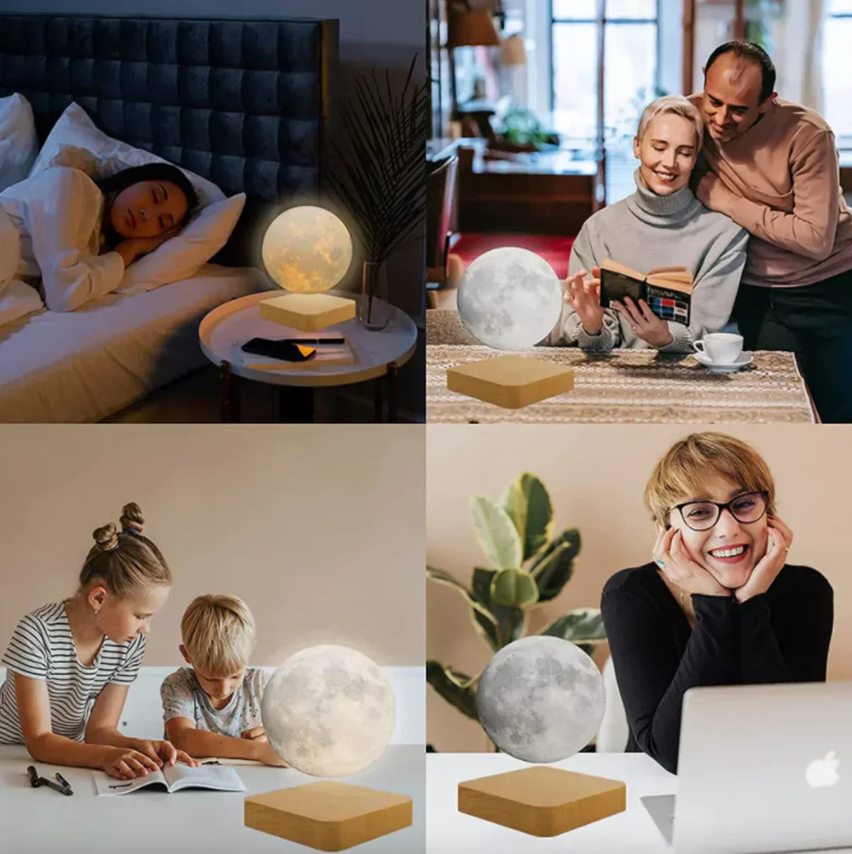 Betoverende Zwevende Maanlamp - Magische Verlichting voor Elke Ruimte