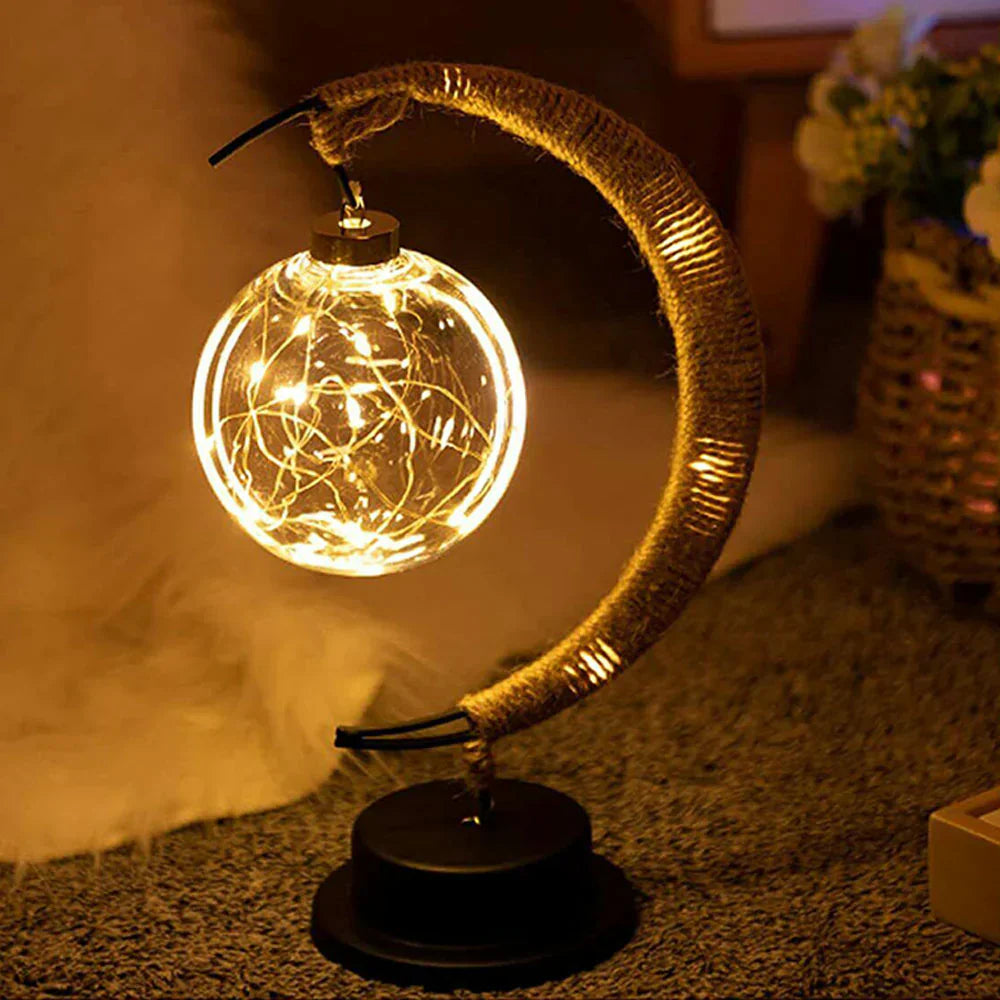 Betoverende Kromme Maan LED Lamp – Sfeervol Licht voor Jouw Ruimte
