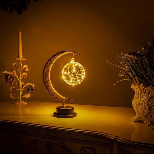 Betoverende Kromme Maan LED Lamp – Sfeervol Licht voor Jouw Ruimte