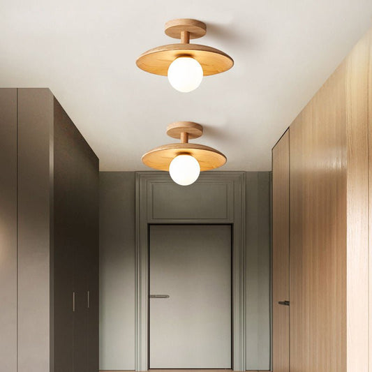 Elegante Japanse Plafondlamp voor Rustige Sfeer