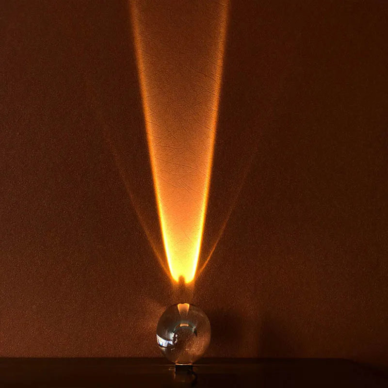 Betoverende Kristallen Sterrenprojector Nachtlamp
