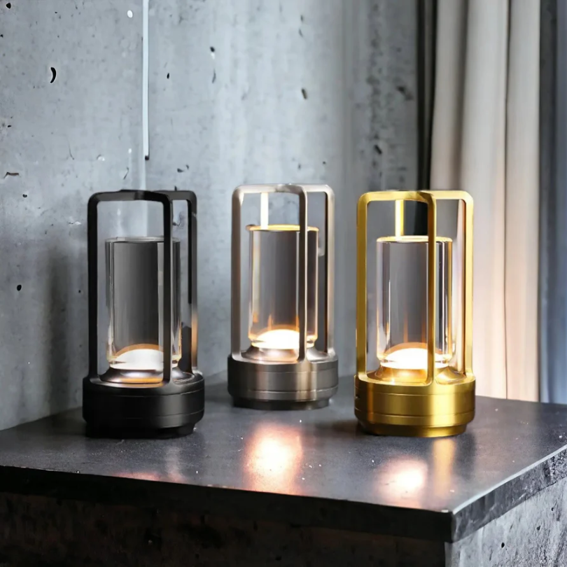 Elegante Draadloze LED Tafel Lamp - Scandinavisch Design