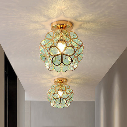 Elegante Bloemige Plafondlamp voor Jouw Interieur
