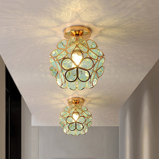 Elegante Bloemige Plafondlamp voor Jouw Interieur
