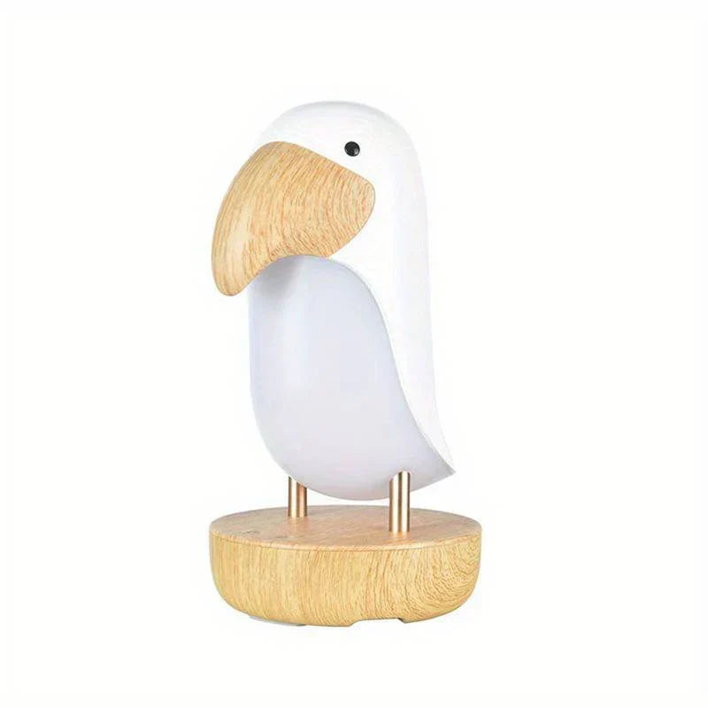Speelse Oplaadbare Vogel Nachtlamp voor Sfeer