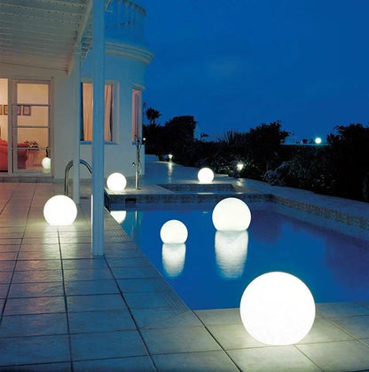 Betoverende LED Sferische Tuinlampen voor Magische Avonden