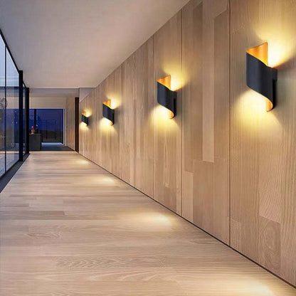 Moderne LED Wandlamp met Spiraalontwerp
