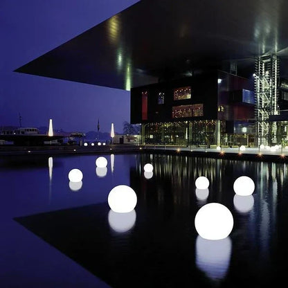 Betoverende LED Sferische Tuinlampen voor Magische Avonden