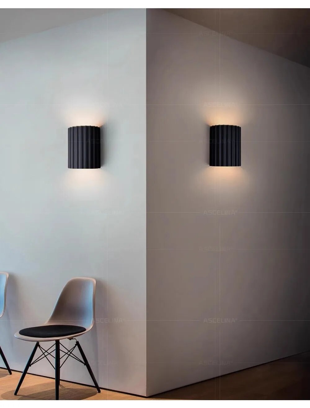 Moderne Resin Wandlamp met Uniek Ontwerp