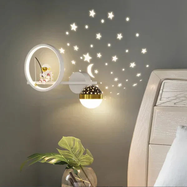 Betoverende Wandlamp voor Kinderen – Magische Sfeer en Veiligheid