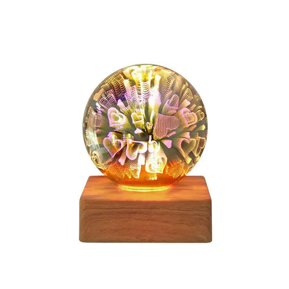 Betoverende 3D Kristallen Sterrenlamp