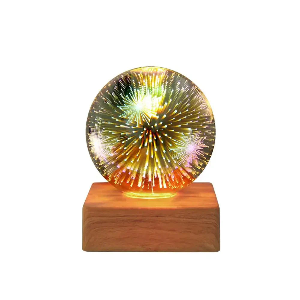 Betoverende 3D Kristallen Sterrenlamp