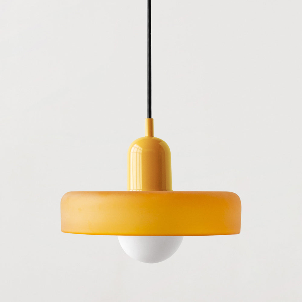 Artistieke Glazen Hanglamp voor Elegante Verlichting