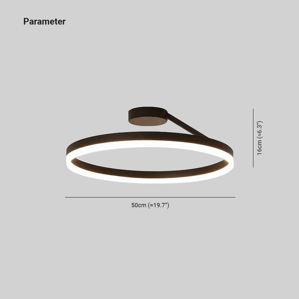 Elegante LED Plafondlamp voor Modern Interieur