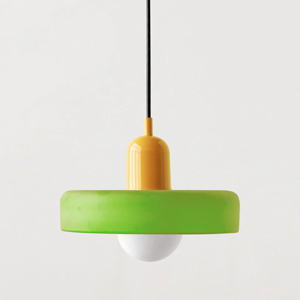 Artistieke Glazen Hanglamp voor Elegante Verlichting