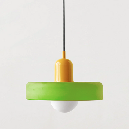 Artistieke Glazen Hanglamp voor Elegante Verlichting