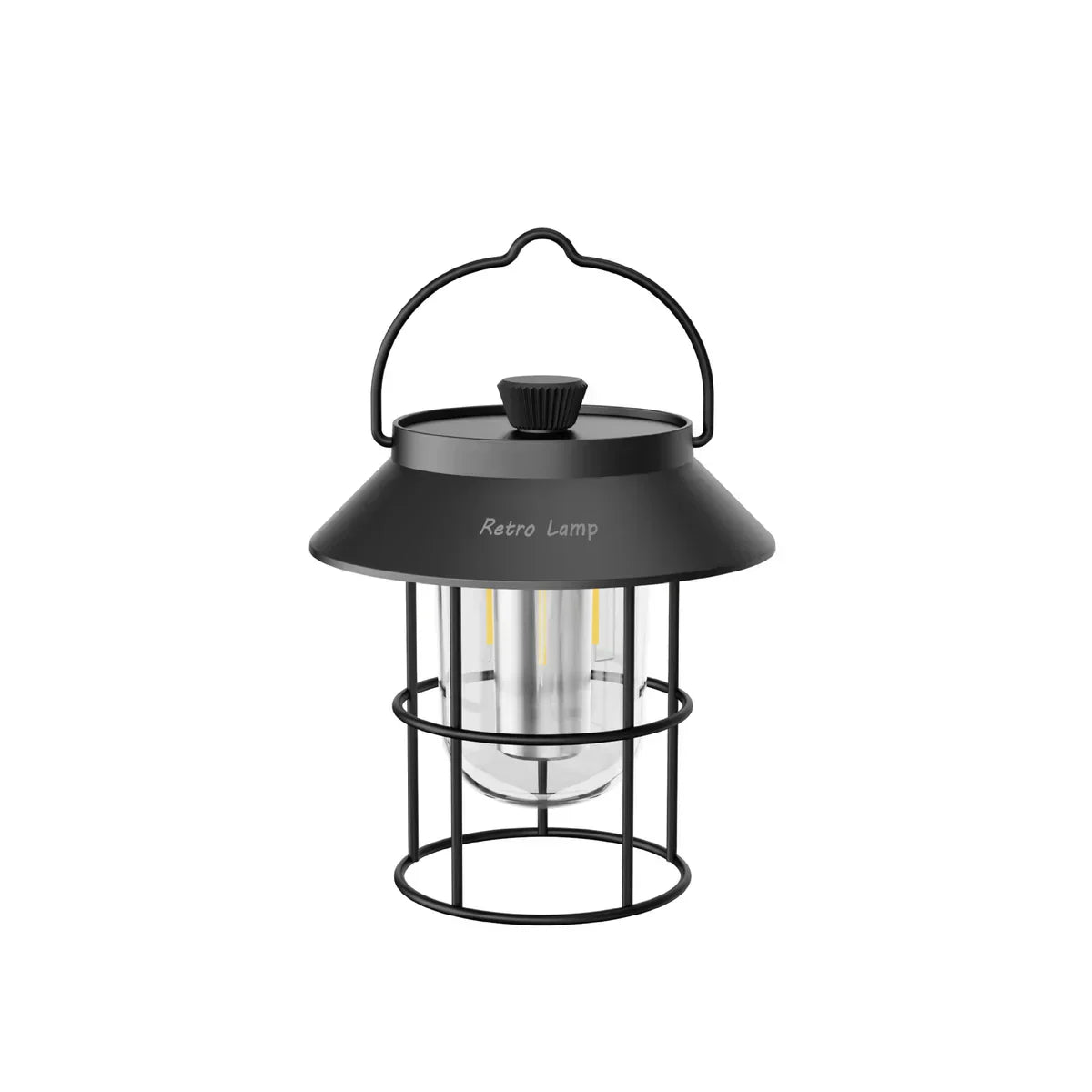 Retro LED Campinglamp voor Gezellige Avonden