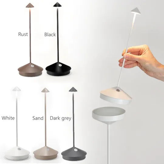 Moderne Draadloze LED Tafellamp - Stijlvol en Functioneel