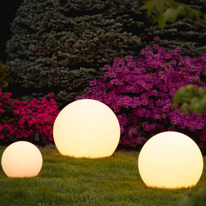 Betoverende LED Sferische Tuinlampen voor Magische Avonden