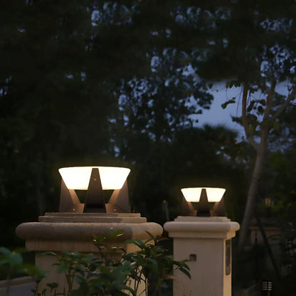 Elegante Zonne Tuinlamp in Japanse Stijl