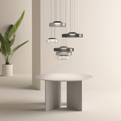 Bauhaus-Inspiratie: Elegante Glas Hanglamp