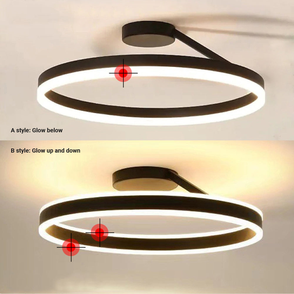 Elegante LED Plafondlamp voor Modern Interieur