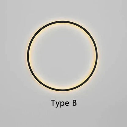 Elegante Minimalistische Ronde Wandlamp voor Sfeervolle Verlichting