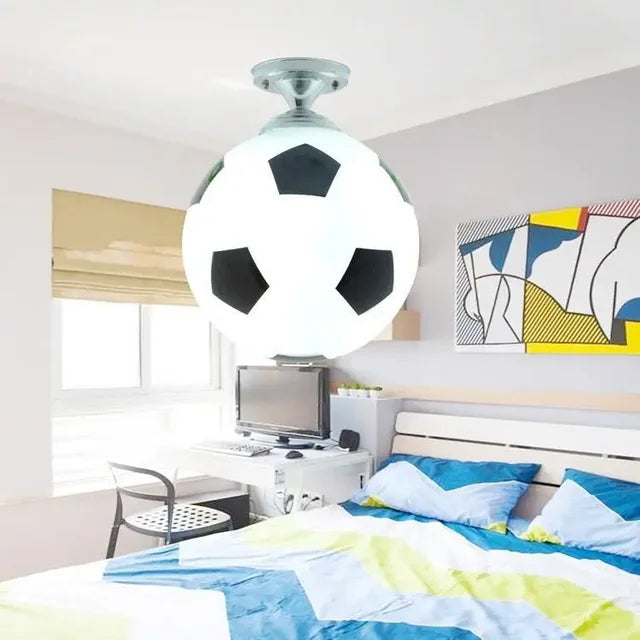 Speelse Voetbal LED Plafondlamp voor Kinderen