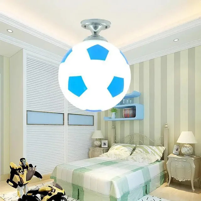 Speelse Voetbal LED Plafondlamp voor Kinderen