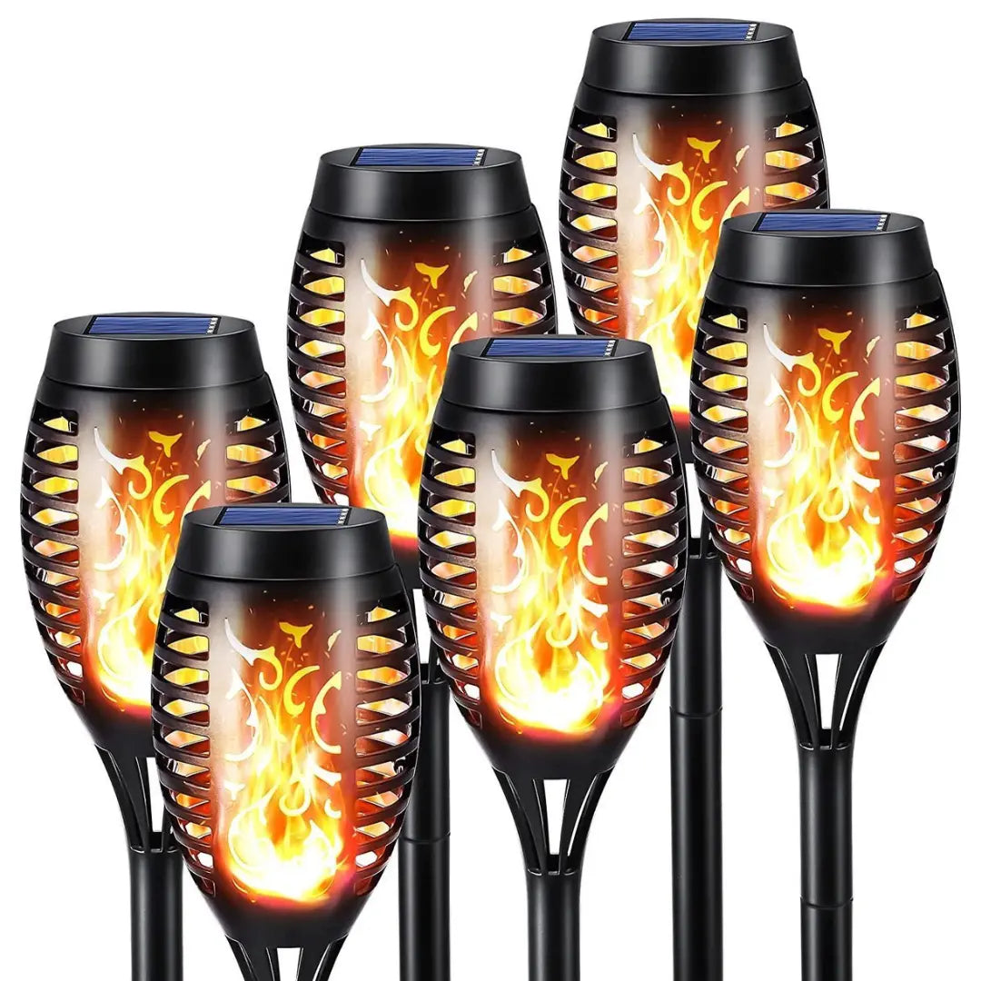 Stijlvolle Zonne-energie LED Fakkels voor Buiten