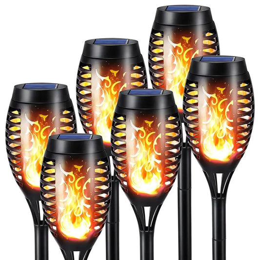 Stijlvolle Zonne-energie LED Fakkels voor Buiten