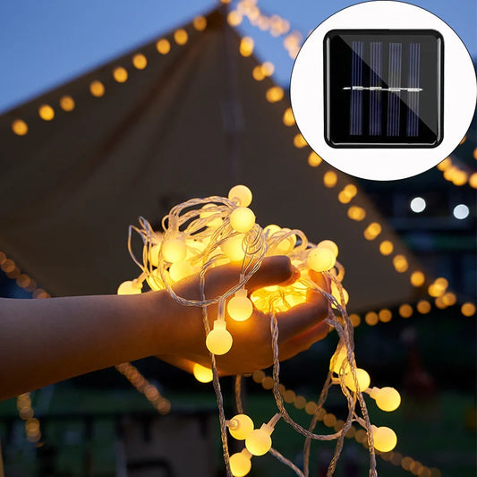 Betoverende Zonne-energie LED Verlichting voor Feesten