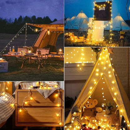 Betoverende Zonne-energie LED Verlichting voor Feesten