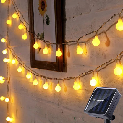 Betoverende Zonne-energie LED Verlichting voor Feesten