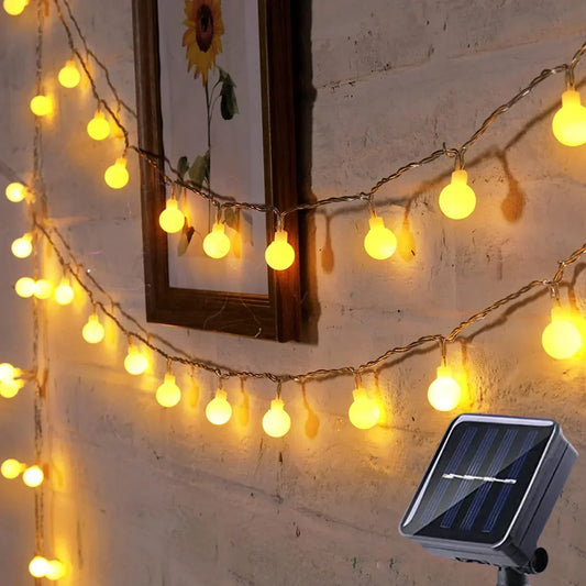 Betoverende Zonne-energie LED Verlichting voor Feesten