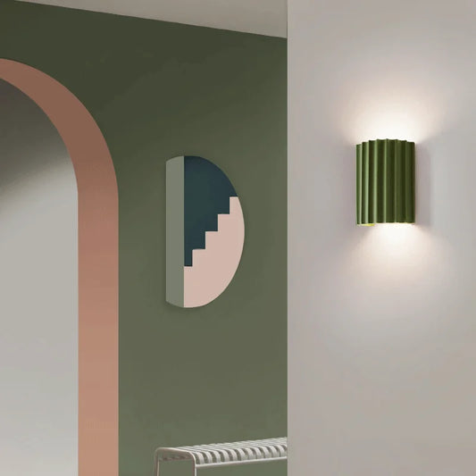 Moderne Resin Wandlamp met Uniek Ontwerp