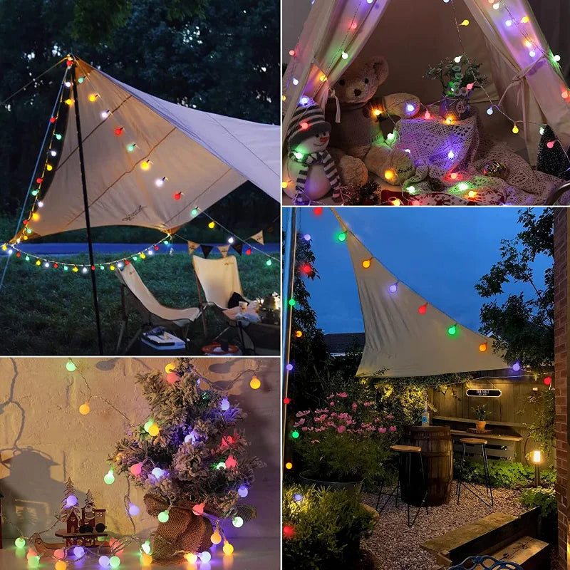 Betoverende Zonne-energie LED Verlichting voor Feesten