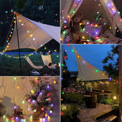 Betoverende Zonne-energie LED Verlichting voor Feesten
