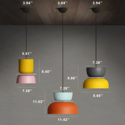 Kleurrijke LED Hanglamp voor Stijlvolle Verlichting
