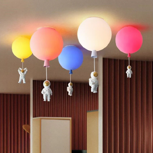 Betoverende Astronauten Plafondlamp voor Kinderen