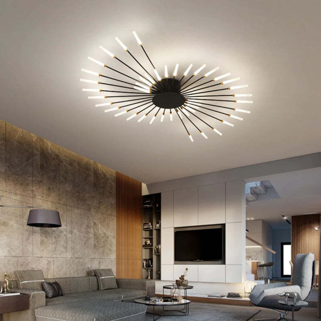 Moderne LED Plafondlamp voor Elegante Ruimtes