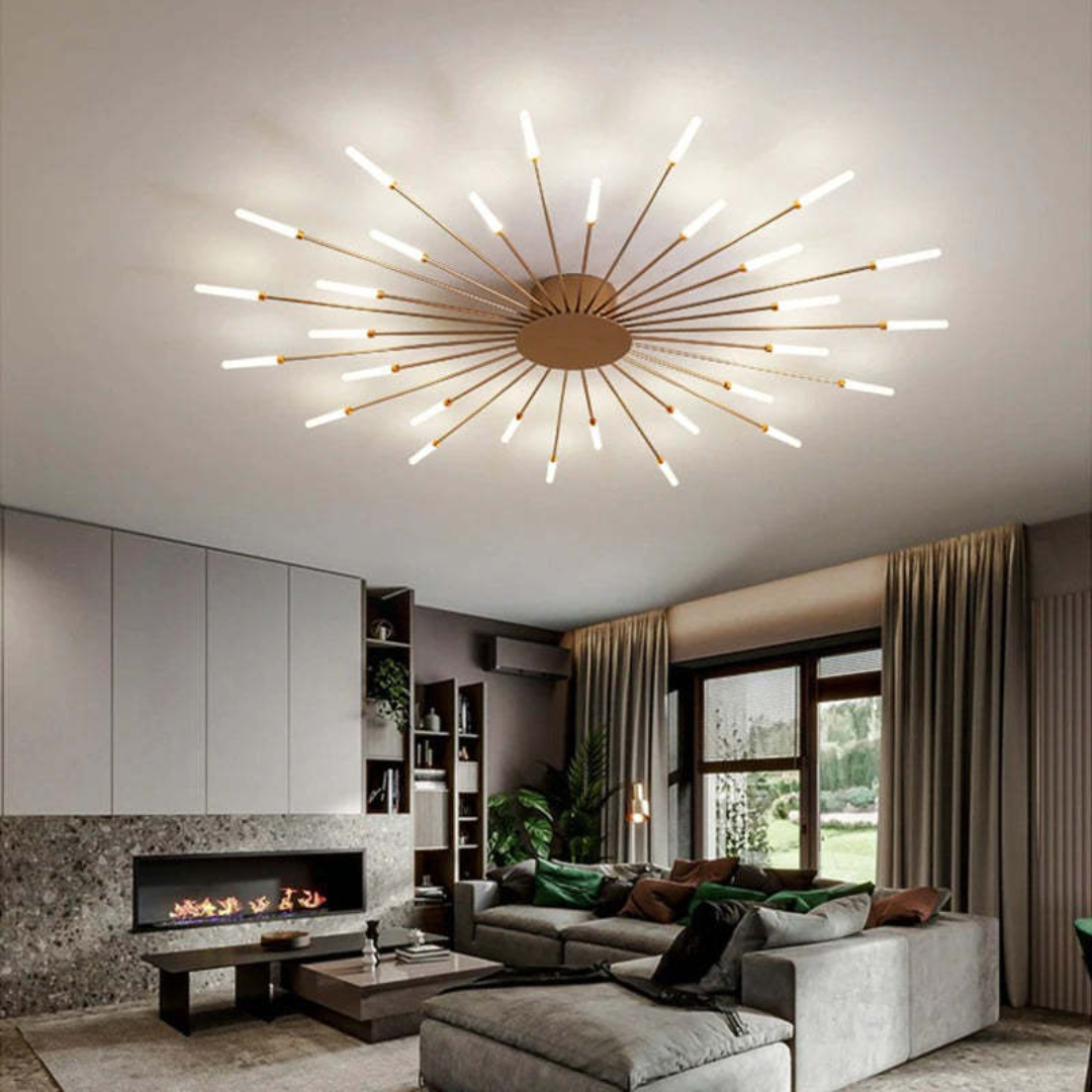 Moderne LED Plafondlamp voor Elegante Ruimtes