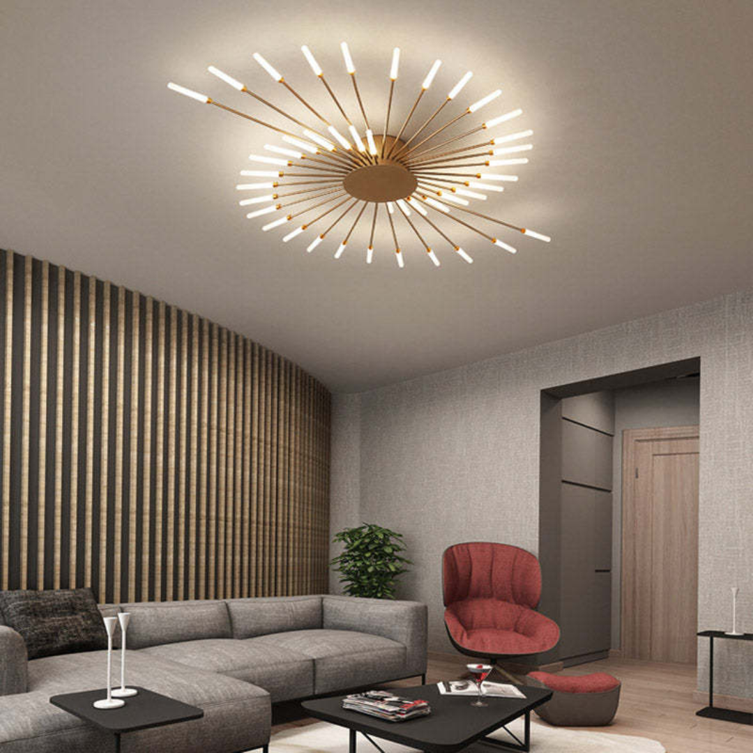 Moderne LED Plafondlamp voor Elegante Ruimtes