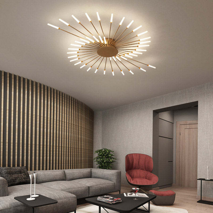 Moderne LED Plafondlamp voor Elegante Ruimtes