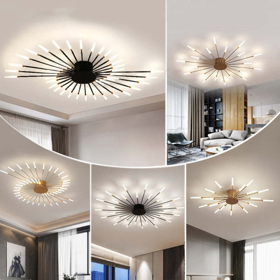Moderne LED Plafondlamp voor Elegante Ruimtes