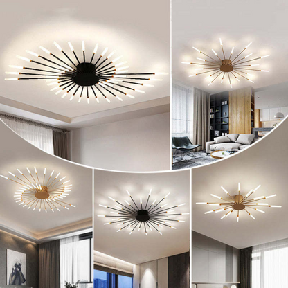 Moderne LED Plafondlamp voor Elegante Ruimtes