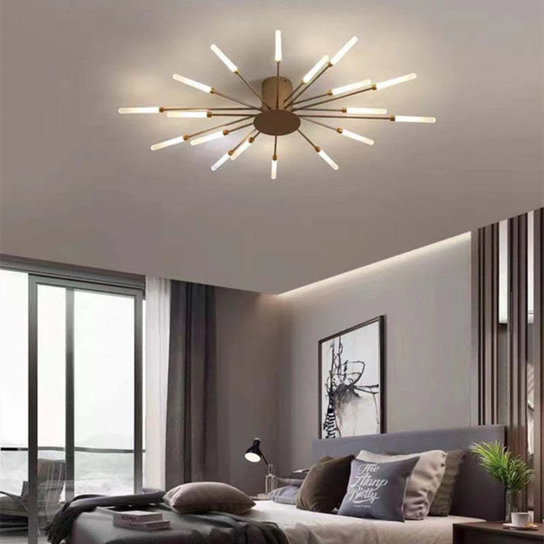Moderne LED Plafondlamp voor Elegante Ruimtes